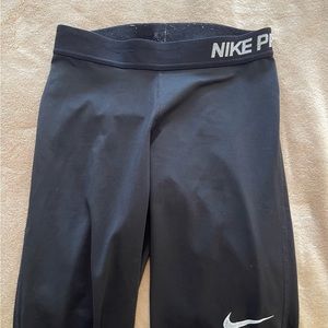 Size S Black Nike Pro Leggings